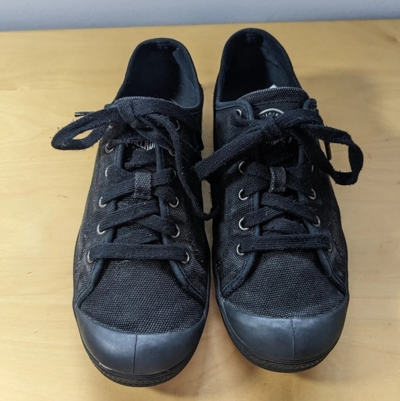 COPY - All black PALLADIUM UNISEX SHOES size 8 men - Picture 4 of 7